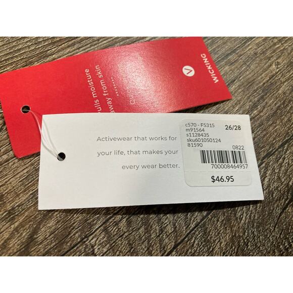 New Lane Bryant LIVI Black V-Neck Crop Tank Top Plus Size: 26/28 - Picture 7 of 13